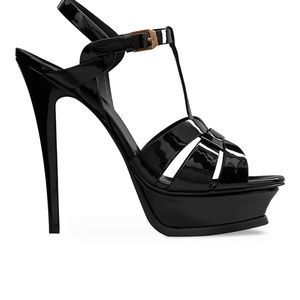YSL TRIBUTE Patent leather black
